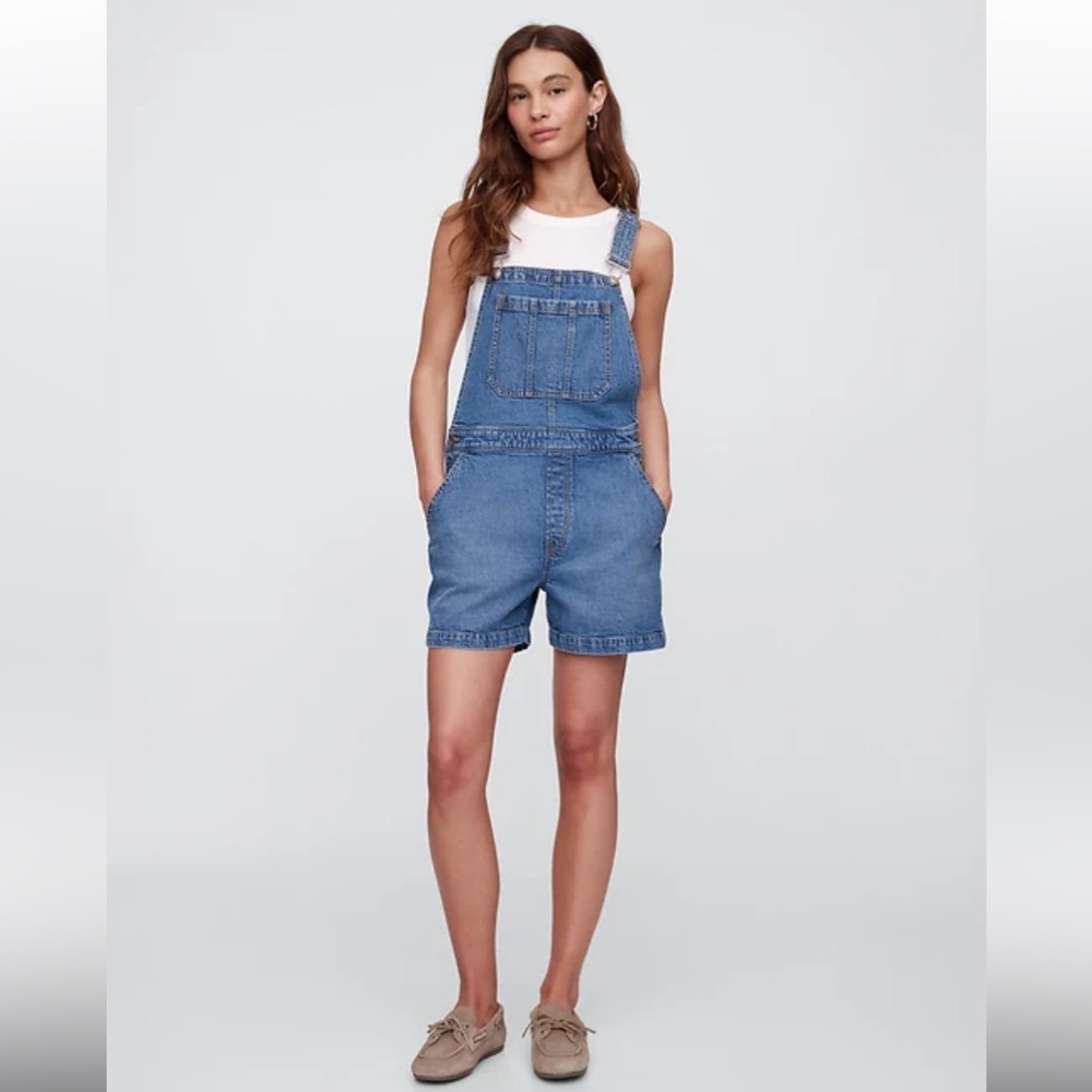 GAP Factory Denim Shortalls